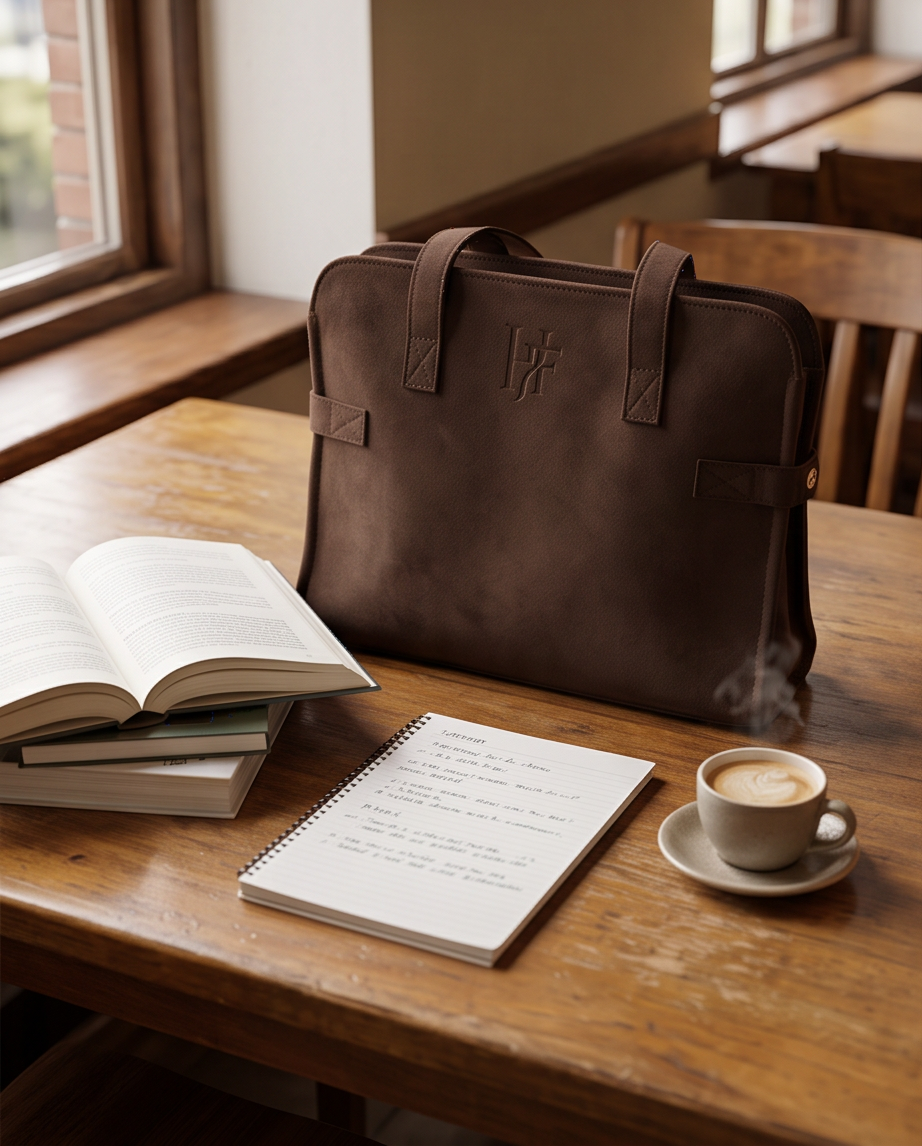 BOSS BAG DARK BROWN