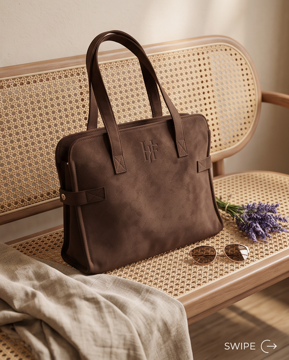 BOSS BAG DARK BROWN