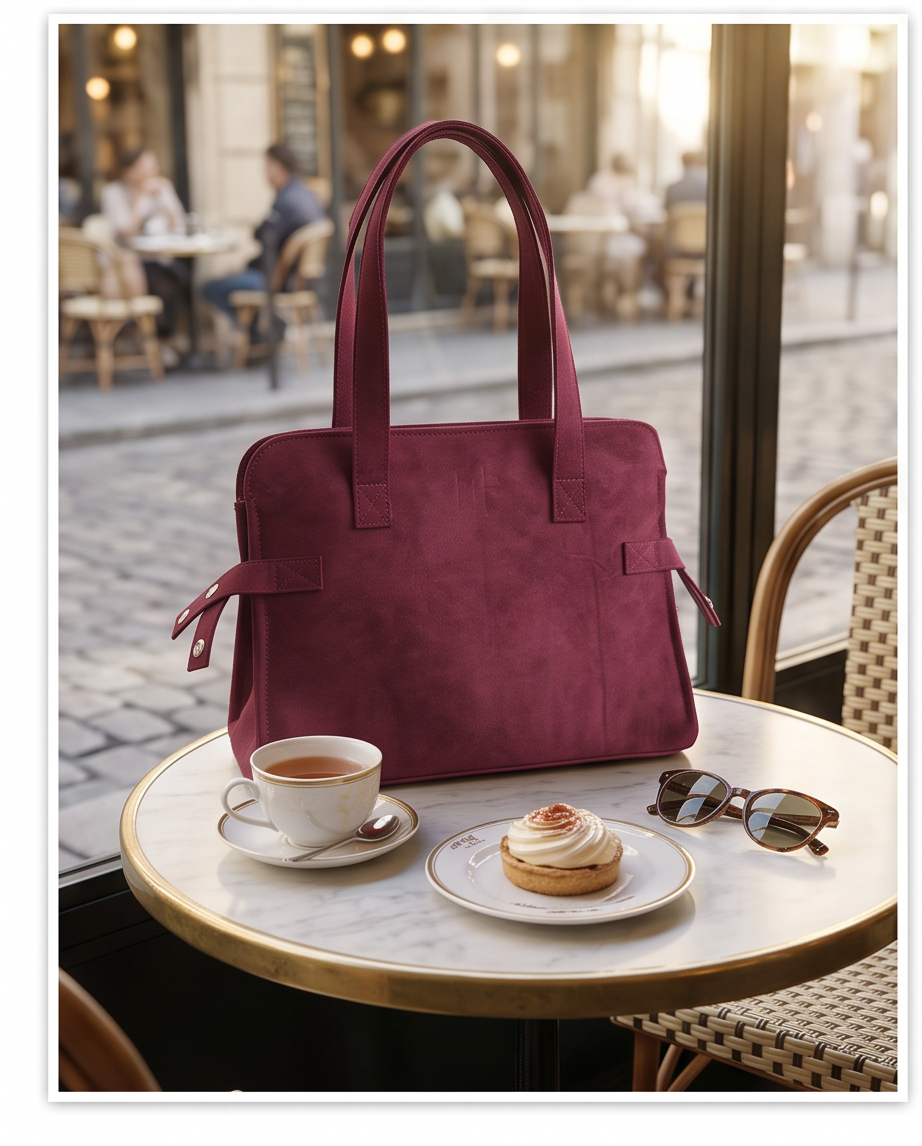 BOSS BAG BURGANDY