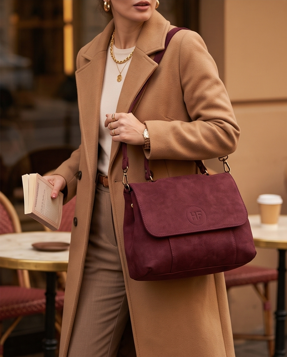 MOTICHI BURGANDY BAG